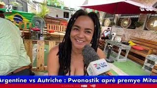 Miniature : Argentine VS Autriche Pwonostik aprè premye mitan 