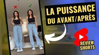 Miniature : Tendances YouTube shorts de la semaine : la puissance du avant/après