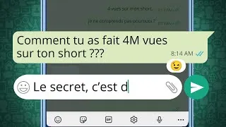 Miniature : Comment avoir plus de vue sur YOUTUBE SHORTS 😱
