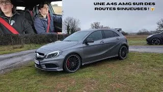 Miniature : Une A45 sur des routes sinueuses ! 🤯 Mercedes-Benz A45 AMG 360cv