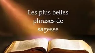 Miniature : les plus belles phrases de sagesse