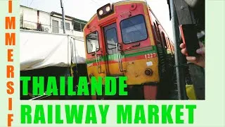 Miniature : 🤩[BANGKOK] INCROYABLE Marché de train Meaklong  2022 - EXPÉRIENCE IMMERSIVE 🤩