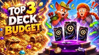 Miniature : TOP 3 BUDGET DECK (low cost) ! SET 12 | Disney Lorcana