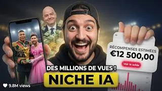 Miniature : J’ai monétisé des vidéos de foot absurdes… et j’ai touché 3500€ (tutoriel rapide)