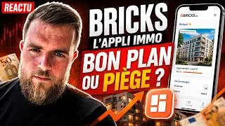 Miniature : Tu connais l'application BRICKS ? Investis dans des projets immobiliers avec un rendement de 9%/ANS