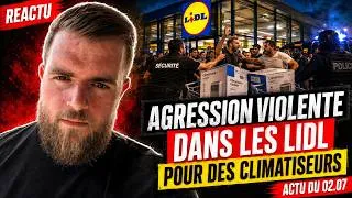 Miniature : Agression violente dans les lidl de france pour des climatisseurs ! Actu du 02.07