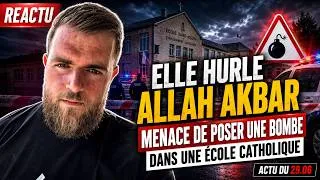 Miniature : Elle hurle Allah Akbar et menace de poser une bombe dans une école catholique ! Actu du 29.06