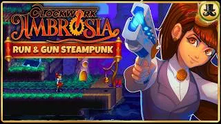 Miniature : ⚙️Et si MEGA MAN rencontrait METROÏD ? ça donnerait Clockwork Ambrosia ! Gameplay Découverte & Avis