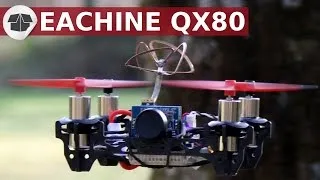 Miniature : QX80 MINI DRONE FPV - Eachine QX 80 Unboxing Review - QX80 fpv - Construction Micro Drone qx 80 fpv