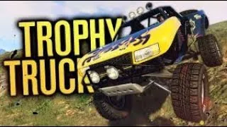 Miniature : PARCOUR TROPHY TRUCK GTA 5 (le parcour est dur)