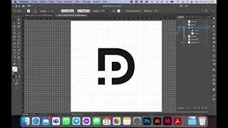Miniature : Créer un monogramme en flat design