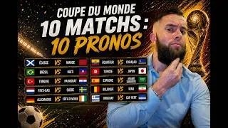 Miniature : Pronostics Coupe du Monde 2026 : 10 pronos