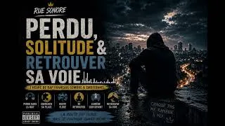 Miniature : Rap Français Sombre | Perdu, Solitude & Retrouver Sa Voie (1 Heure)
