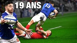 Miniature : Romain Ntamack│Premier Match en Equipe de France