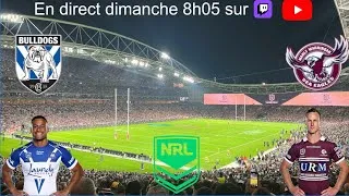 Miniature : Avant Match NRL J-21  Canterbury Bulldogs vs Manly Sea Eagles
