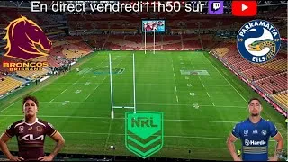 Miniature : avant match NRL J-21 Brisbane Broncos vs Eels