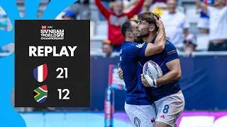Miniature : REPLAY | Les Bleus font tomber les nouveaux champions du monde sud-africains 👊 | SVNS Bordeaux