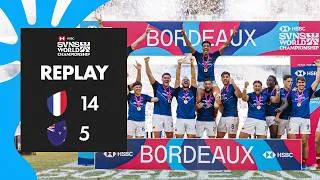 Miniature : REPLAY I Les Bleus remportent le titre au terme d’une finale stressante 🏆🇫🇷 | SVNS Bordeaux