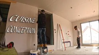 Miniature : 🏚🌹 IMPLANTATION CUISINE (& quelques bricoles avant l'isolation du sol) - Ruine n' Rozes Episode 211