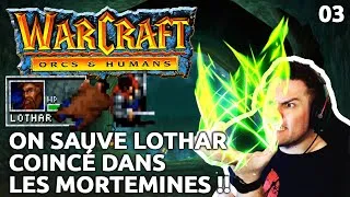 Miniature : Warcraft 1 - 03 : On sauve Lothar coincé dans les Mortemines