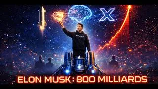 Miniature : ELON MUSK DÉPASSE LES 800 MILLIARDS $ ! 🚀💰