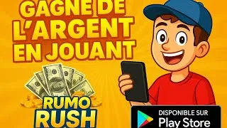 Miniature : 💸 Gagne de l’ARGENT en JOUANT avec RUMO RUSH ! (Disponible sur Play Store ✅)