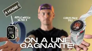 Miniature : Apple Watch Ultra 3 vs Coros Pace Pro : le test en trail