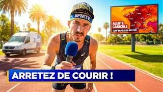 Miniature : Courir en canicule : les médias racontent n'importe quoi ?
