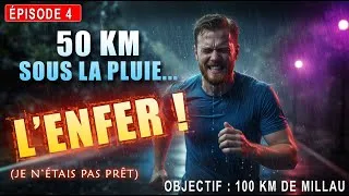 Miniature : 🔥 Objectif 100km EP 4 : Je cours 50km à l'entrainement ! Dernier GROS TEST avant le JOUR J ! #100km