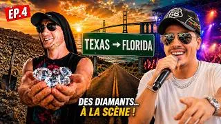 Miniature : ÉP.4 : IL TROUVE DES DIAMANTS… ET JE FINIS SUR SCÈNE ?😂 (TRAVERSÉE DES USA 🇺🇸)