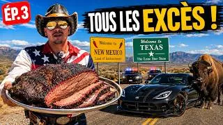 Miniature : ÉP.3 : RECORDS DU MONDE, COWBOYS, POLICE, BBQ XXL… LES USA SANS LIMITE ! 🇺🇸 (TRAVERSÉE DES USA 🇺🇸)