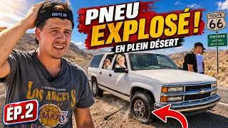 Miniature : ÉP.2 : CHALEUR EXTRÊME ET GROSSE GALÈRE ! LAS VEGAS ➡️ ARIZONA (TRAVERSÉE DES USA 🇺🇸)
