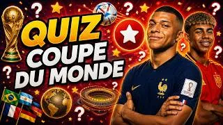 Miniature : 🌍 30 Questions sur la Coupe du Monde : Combien peux-tu en réussir ?