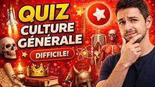 Miniature : Quiz Culture Générale Difficile !! (30 Questions) Combien sur 30 ?