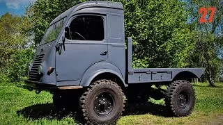 Miniature : Restauration TERMINÉE - Premier TEST pick-up 4x4 Renault R2087 de 1960  - Partie 27