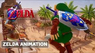 Miniature : ⭐[4K] Entering Gerudo Fortress | Ocarina of Time Anime | Unreal Engine 5