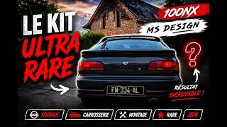 Miniature : J'ai monté le kit carrosserie le PLUS RARE sur ma Nissan 100NX !