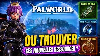Miniature : Où trouver les écorces, amas de lave et ossements antiques ? | PALWORLD  FR