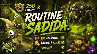 Miniature : Ma ROUTINE en SADIDA, Kamas et Guildatons en un aprèm' | Aventure Sadida - LVL 200
