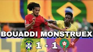 Miniature : AYYOUB BOUADDI EST MONSTRUEUX ! LE BRÉSIL PAS AU NIVEAU FACE AU MAROC ! (BRÉSIL 1-1 MAROC)