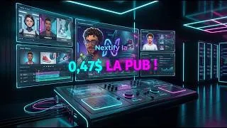 Miniature : Créer 200 Pubs Vidéo/Mois avec Nexty AI