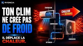 Miniature : Comment ton climatiseur refroidit une pièce sans jamais "détruire" la chaleur
