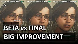 Miniature : Monster Hunter Wilds | Beta vs Final (PS5) | Framerate Comparison & Resolution | 4K 60ᶠᵖˢ