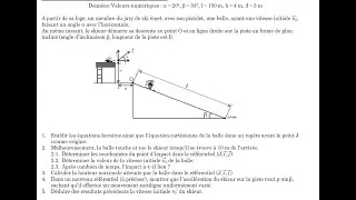 Miniature : Exercice 3 Composition n 1 de Physique Chimie TS2