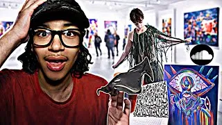 Miniature : Je RÉAGIS à votre ART ! (incroyable)