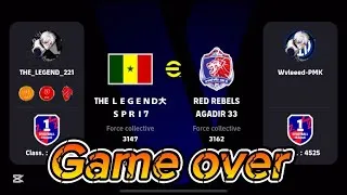 Miniature : GAME OVER FOR THE LEGEND 😞-#efootballmobile #ranked #division1 #gameover #legendary