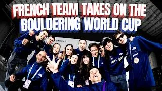 Miniature : A Week with Team France at the Boulder World Cup Season Opener 🇫🇷