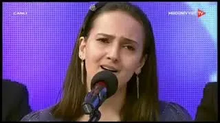 Miniature : Güllü Muradova : Muğam ifası.