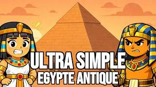 Miniature : L’Égypte antique – RÉSUMÉ ULTRA SIMPLE (Pyramides → Cléopâtre)