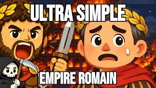 Miniature : L’Empire romain – RÉSUMÉ ULTRA SIMPLE (César→ Chute)